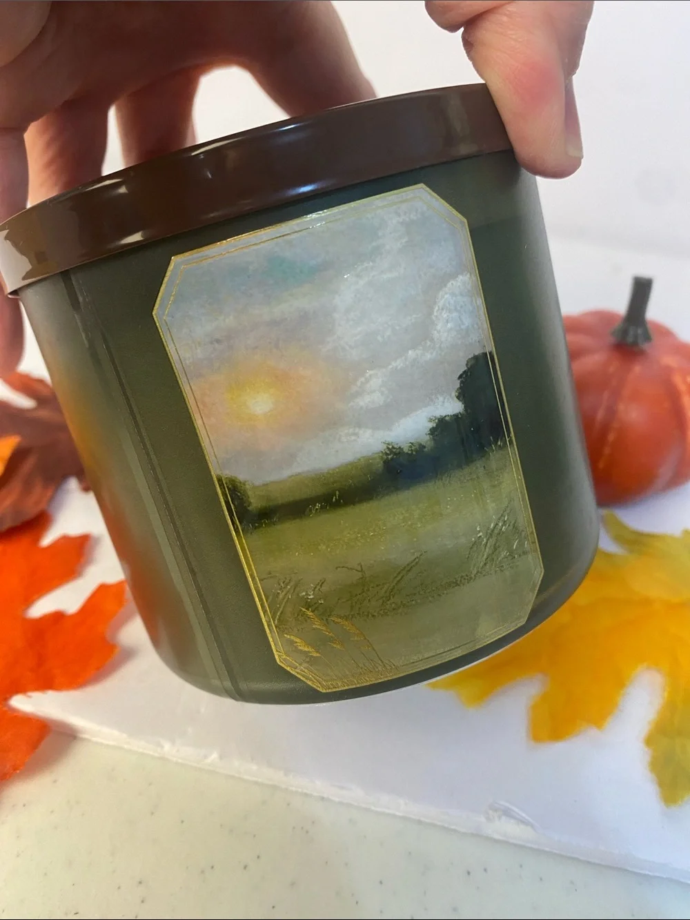 “Autumn” Bath & Body Works NEW 3 Wick Candle